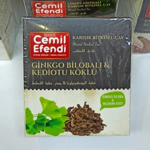 Cemil Efendi Ginko Bilobalı - Kedi Otu Kök Sallama Çay 60 Lı