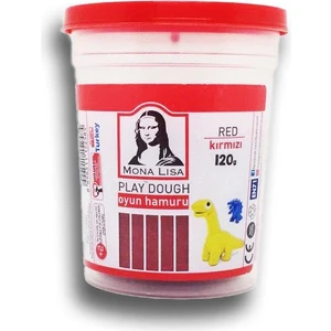 Monalisa Kırmızı Oyun Hamuru 120GR