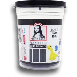 Monalisa Siyah Oyun Hamuru 120GR