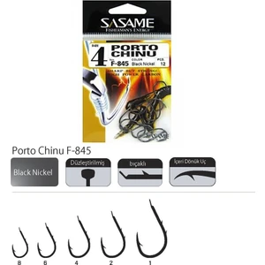 F-845 Porto Chinu Black Crome Iğne No:1