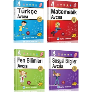 Mutlu Yayıncılık 4. Sınıf Avcı 4lü Set