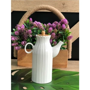 Kitchen Pembelia 1 Adet 1 Lt Porselen Yağdanlık