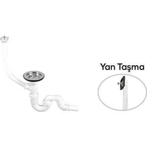 36424 S Tekli Çöpmak Sifon Körüklü Taşımalı Yandan Q32