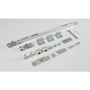 Çift Yöne Yavaşlatıcılı Sürme Kapı Sistemi M20 9010 60 kg + 2m Ray