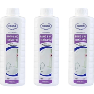Antibakteriyel Banyo & Wc Temizleyici 1000 ml x 3'lü