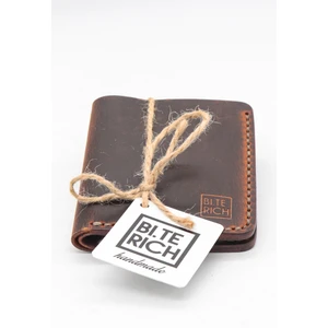Bi.te Rich Erkek Deri Cüzdan Kahverengi C101 - El Yapımı (Handmade)