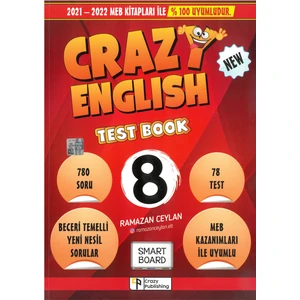 Crazy Publishing 8.sınıf Ingilizce Test Book