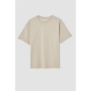 Erkek Çocuk Oversize Fit Baskılı Kısa Kollu Tişört V9144A621HS