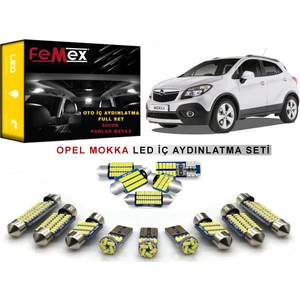 Opel Mokka Iç Aydınlatma Ampul Seti Parlak Beyaz
