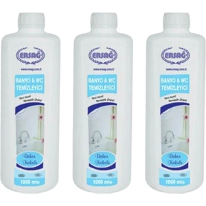 Bahar Kokulu Banyo Wc Temizleyici 1000 ml x 3'lü