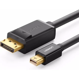 4K Mini Displayport To Displayport Dönüştürücü Kablo 1.5 Metre Siyah
