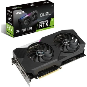 GEFORCE DUAL RTX 3070 8GB 256bit GDDR6 1800MHz OC 2xHDMI 3xDP (DUAL-RTX3070-O8G-V2) EKRAN KARTI