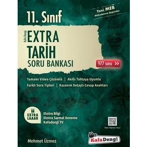 Kafa Dengi Yayınları 11.Sınıf Tarih Extra Soru Bankası Yeni 2022