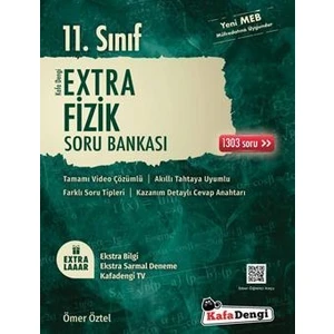 Kafa Dengi Yayınları 11.Sınıf Fizik Extra Soru Bankası Yeni 2022