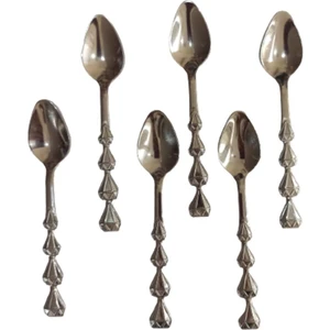 Doğuş Mutfak Pırlanta Model 6 Lı Çelik Çay Kaşığı