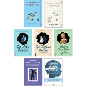 Çocuklukta İhmalin İzi: Boşluk Hissi - Çözümler - İyi Aile Yoktur - İyi Toplum Yoktur - Bütün Çocuklar İyidir  + Beden Kayıt Tutar + Kesintiye Uğrayan Çocukluk – 7 Kitap Set