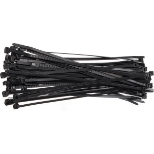 Kablo Bağı & Plastik Kelepçe & Cırt Kelepçe 4,8X200 mm Siyah 100 Adet