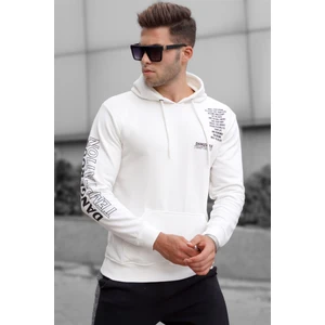 Ekru Baskılı Erkek Sweatshirt 5313