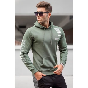 Haki Baskılı Erkek Sweatshirt 5313