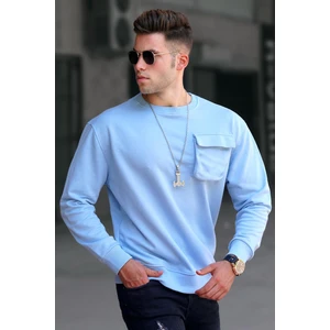 Mavi Bisiklet Yaka Sweatshirt 5320