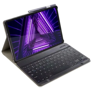 Lenovo Tab M10 TB-X306F 10.1 Tablet Bluetooth Klavyeli Standlı Kılıf - Bkk1