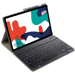 Huawei Matepad 10.4 BAH3-W09 Tablet Bluetooth Klavyeli Standlı Kılıf - Bkk1