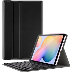Samsung Galaxy Tab S6 Lite P610 10.4 Inch Tablet Bluetooth Klavyeli Standlı Kılıf - Bkk1