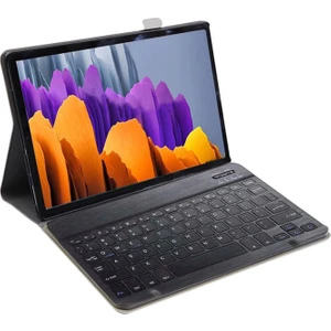 Samsung Galaxy Tab S7 T870 Tablet Bluetooth Klavyeli Standlı Kılıf - Bkk1
