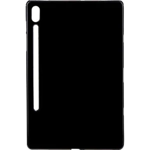 Samsung Galaxy Tab S7 Fe Lte 12.4 2021 SM-T735C SM-T735 T736 T730 Silikon Kılıf - Siyah