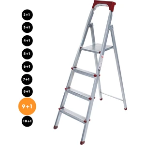 Elips Galvanizli Katlanabilir Profil Merdiven 9+1 Basamak