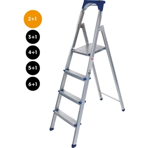 Rita Galvanizli Profil Merdiven 2+1 Basamak