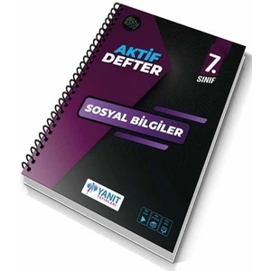 Yanıt Yayınları  7. Sınıf Sosyal Bilgiler Aktif Defter