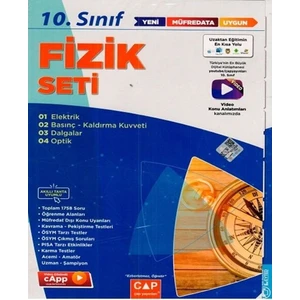 Çap Yayınları 10. Sınıf Anadolu Fizik SET 2025