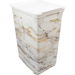 Trashbin Marble 40 L Plastik Çöp Kovası