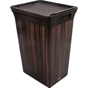 Trashbin Darkwood 40 L Plastik Çöp Kovası