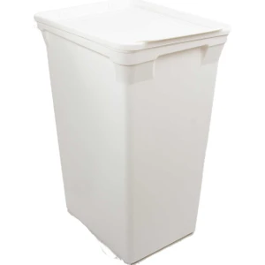 Trashbin Beyaz 40 L Plastik Çöp Kovası