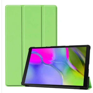 Case 4U Samsung Galaxy Tab A 8.0 (2019) T290 Smart Cover Katlanabilir Standlı Tablet Akıllı Kapak Yeşil