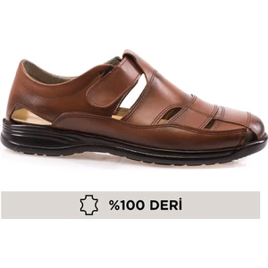Deri Erkek Yazlık Delikli Ayakkabı