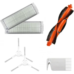 Vacuum Mop P Stytj02ym Uyumlu Beyaz Yan Fırçalı 6 Parça Set