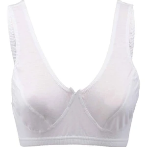 Beyaz Renk Penye Bady Sütyen