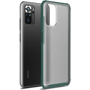Xiaomi Redmi Note 10 Kılıf Frosted Frame Yeşil