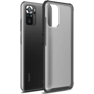 Xiaomi Redmi Note 10S Kılıf Frosted Frame Siyah