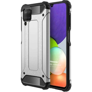 Samsung Galaxy A22 4g Kılıf Rugged Armor Gümüş