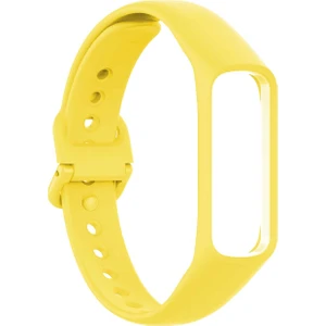 Samsung Galaxy Fit 2 Silikon Kordon Sarı