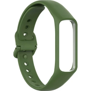 Samsung Galaxy Fit 2 Silikon Kordon Koyu Yeşil