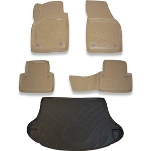 Volvo S40 Sedan 2005-2016 Bej Paspas ve Bagaj Havuzu Seti