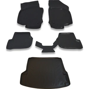 Skoda Octavia A5 2005-2012 Paspas ve Bagaj Havuzu Seti