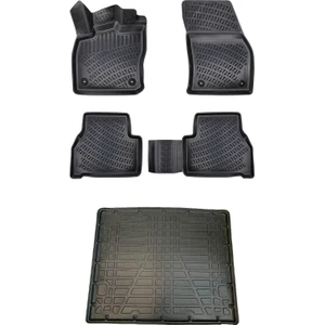 Volkswagen Yeni Caddy 2021+ 3D Paspas ve Bagaj Havuzu Seti Bizymo