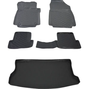 Renault Clio 2 Hb 1999-2006 Havuzlu Paspas ve Bagaj Seti Bizymo