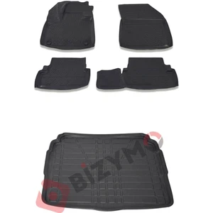 Peugeot 3008 2016 ve Sonrası (Alt) Paspas ve Bagaj Havuzu Seti